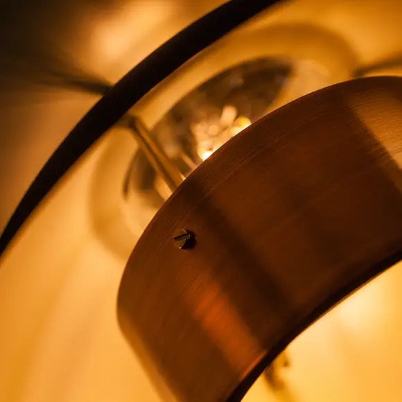 Hanglamp Potenza Zwart/Koper