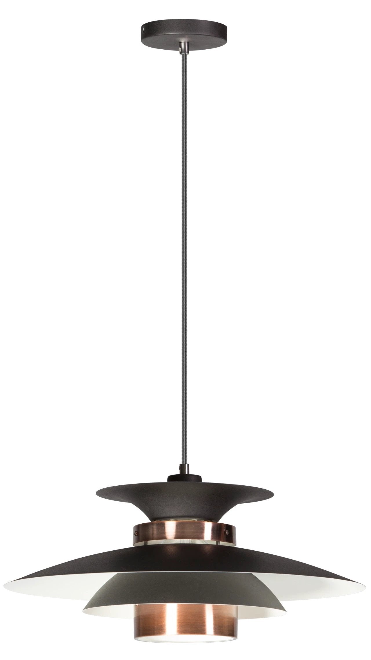 Hanglamp Potenza Zwart/Koper by ETH