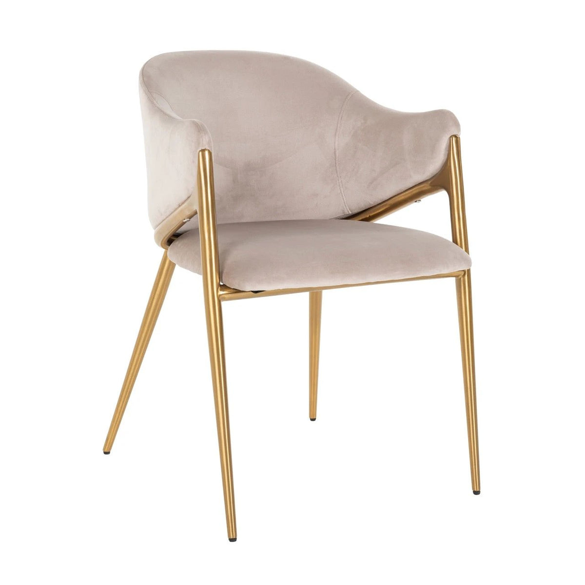 Eetkamerstoel Gwen Khaki Velvet by Richmond Interiors