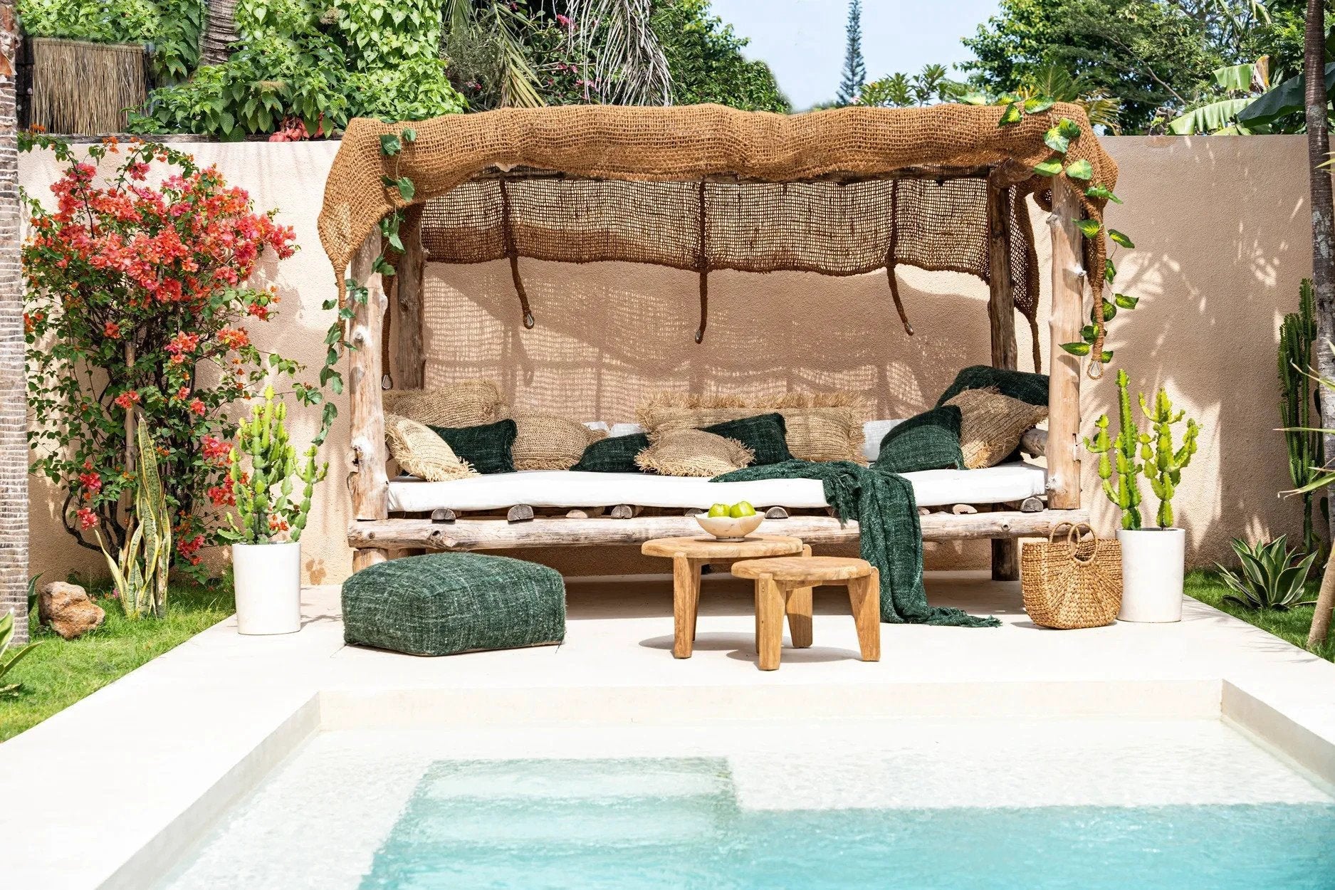 De Coco Shade Rechthoekig - Natuurlijk - 300x200 by Bazar Bizar Antwerp