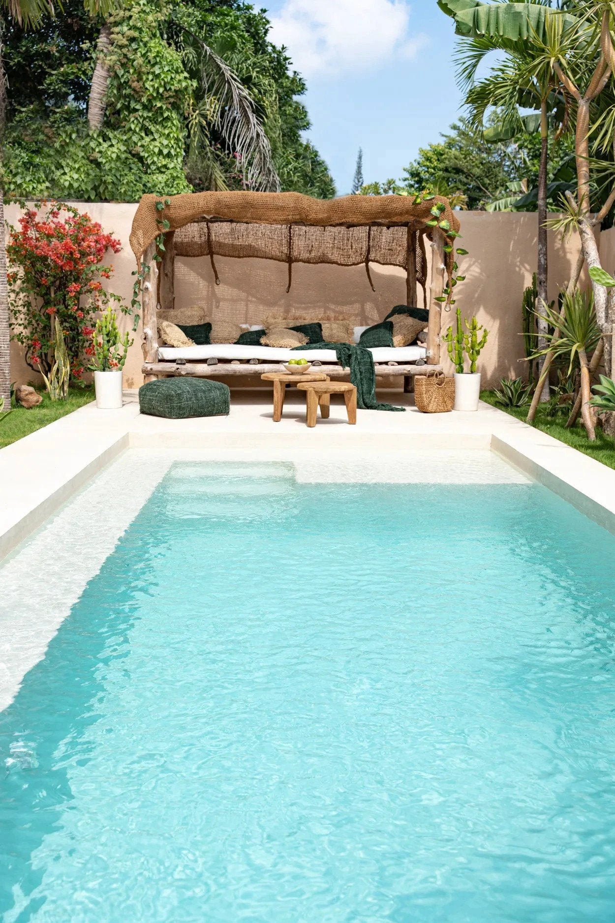 De Coco Shade Rechthoekig - Natuurlijk - 400x300 by Bazar Bizar Antwerp