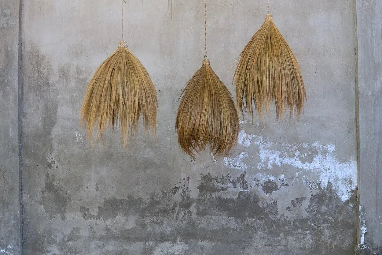 De Rayung Hut Hanglamp - Naturel - M by Bazar Bizar Antwerp