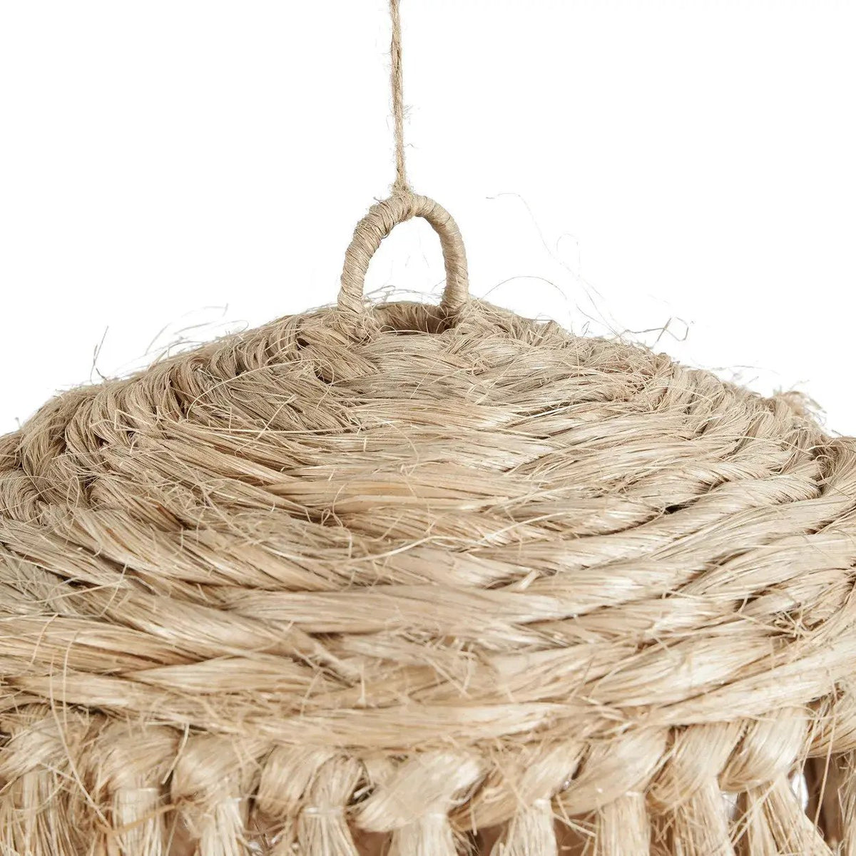 De Abaca-kwalhanger - naturel - L by Bazar Bizar Antwerp