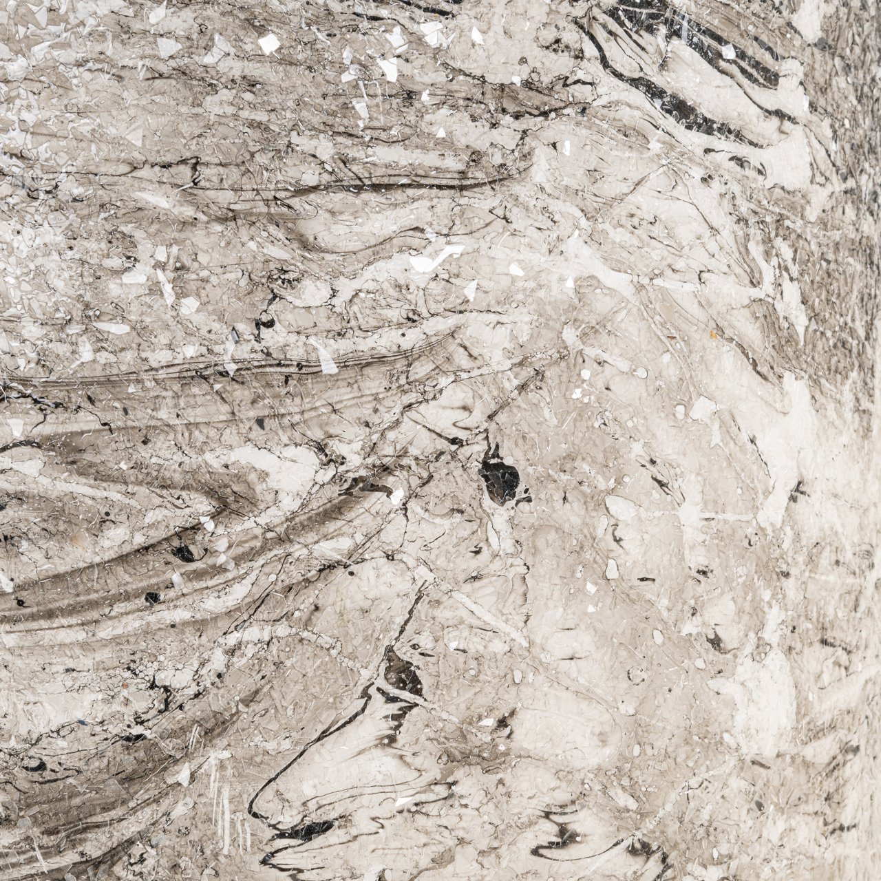 Tafellamp Cecile zwart/wit