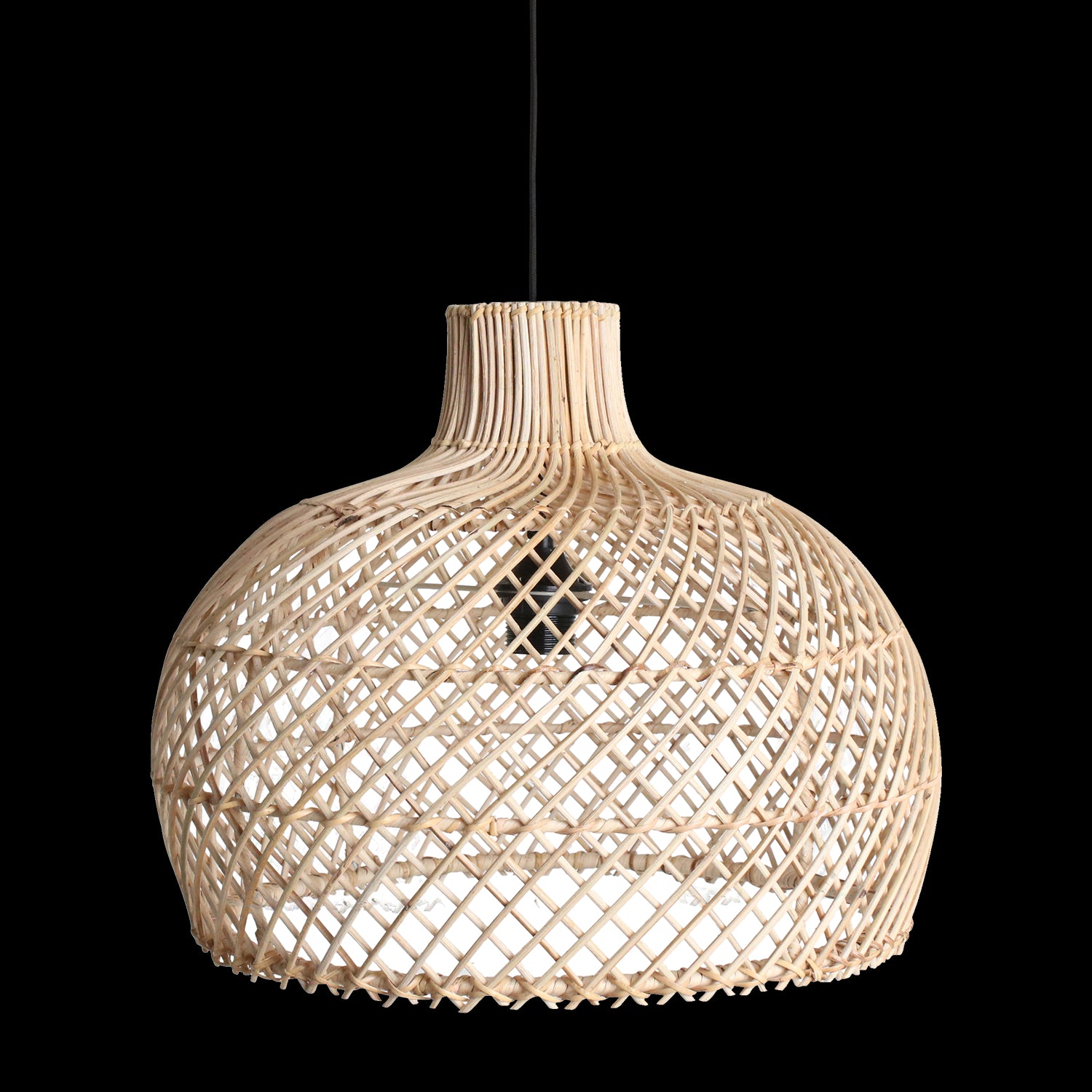 Hanglamp Maze rotan naturel