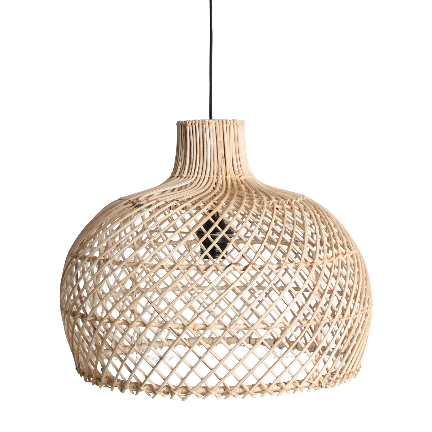 Hanglamp Maze rotan naturel by Raw Materials Amsterdam