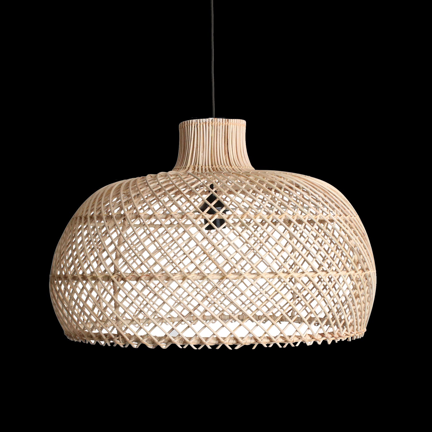 Hanglamp Maze rotan naturel