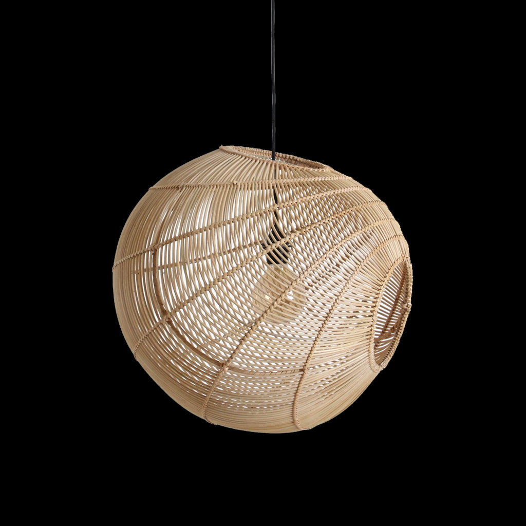 Hanglamp Luna rotan Sphere