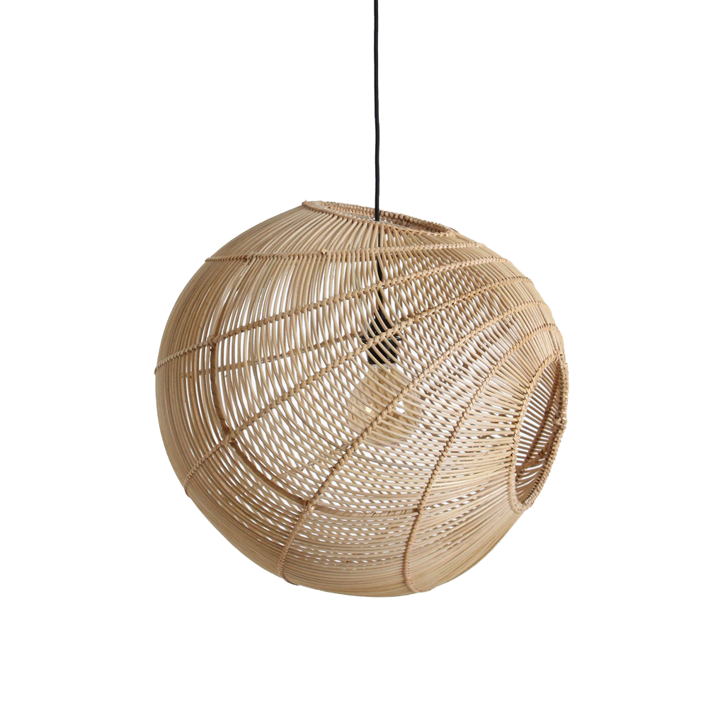 Hanglamp Luna rotan Sphere by Raw Materials Amsterdam
