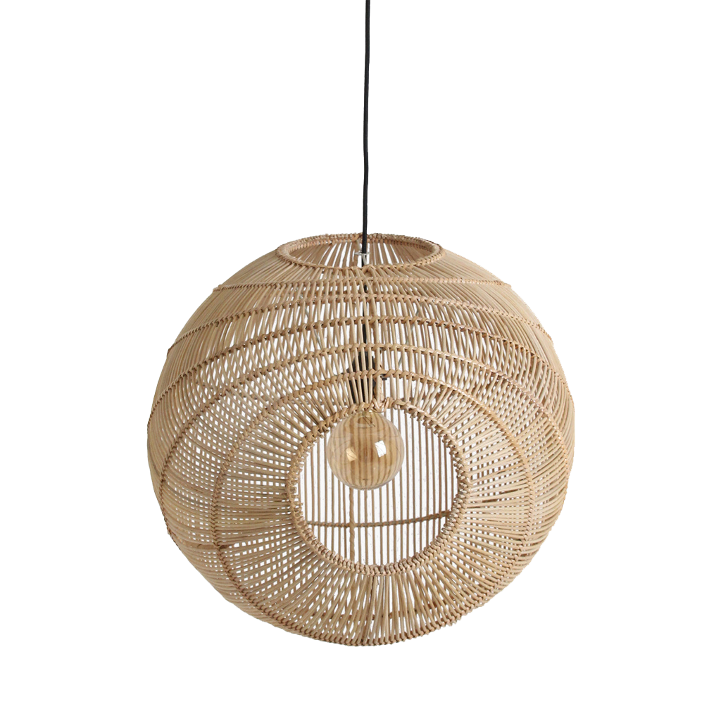 Hanglamp Luna rotan Sphere by Raw Materials Amsterdam