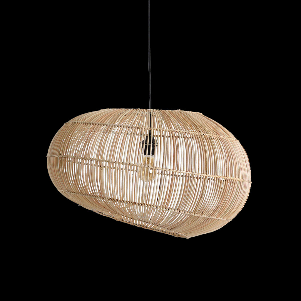 Hanglamp Luna rotan Orbit