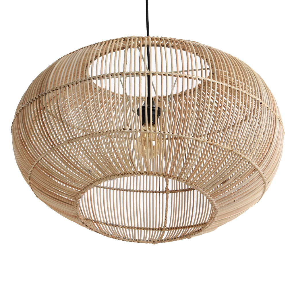 Hanglamp Luna rotan Orbit by Raw Materials Amsterdam