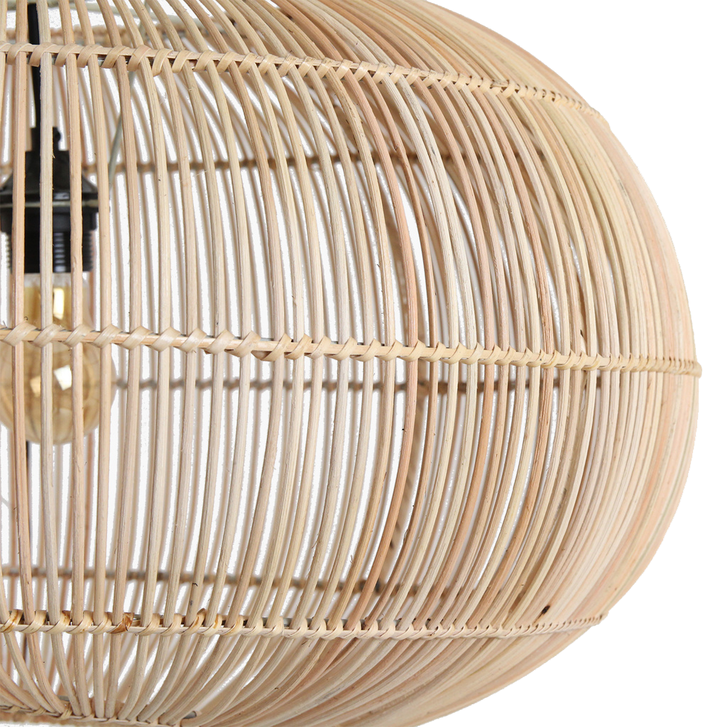 Hanglamp Luna rotan Orbit by Raw Materials Amsterdam
