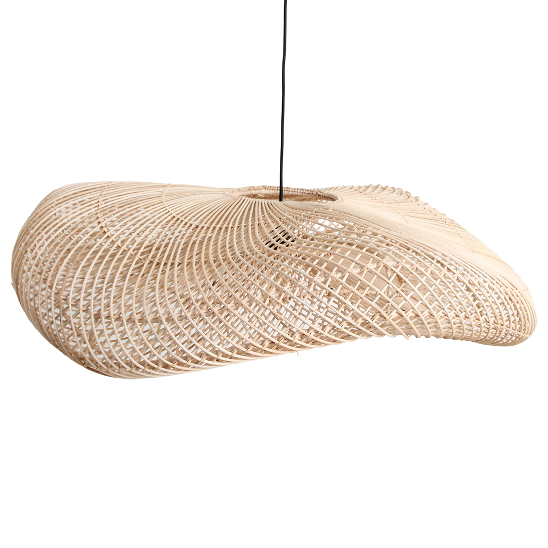 Hanglamp Wave rotan XL by Raw Materials Amsterdam