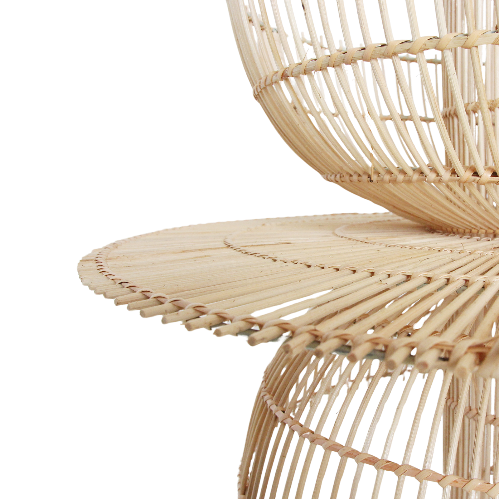 Hanglamp Saturn rotan by Raw Materials Amsterdam