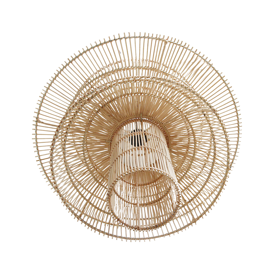 Hanglamp Saturn rotan by Raw Materials Amsterdam