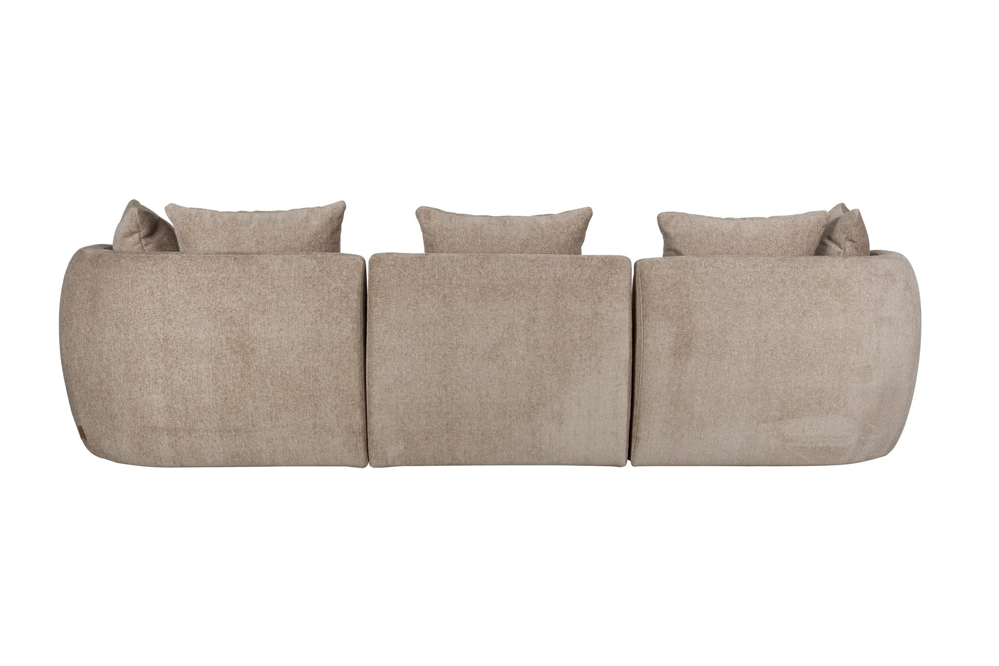 Bankstel Rocca 4.5 Seater Cappuccino by Dutchbone