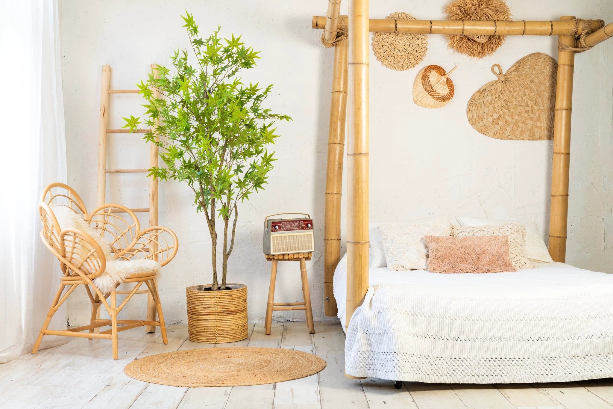 Kunstplant groene esdoorn 180cm by NeverLeafs