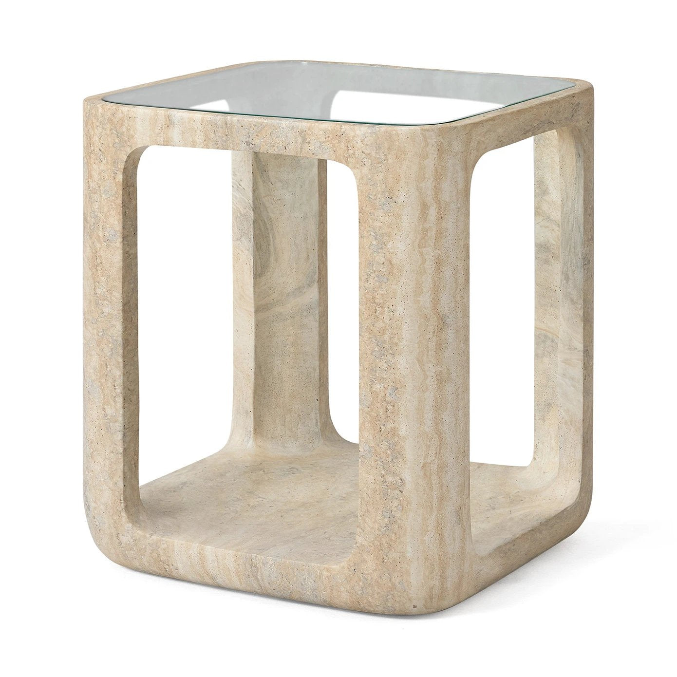 Bijzettafel Yobeko Travertijn by Jesper Home