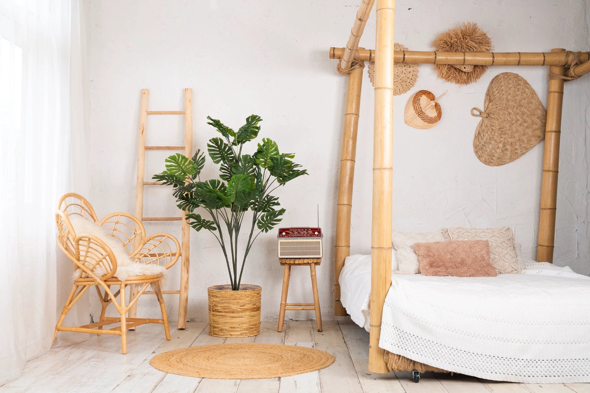 Kunstplant Monstera 140cm by NeverLeafs