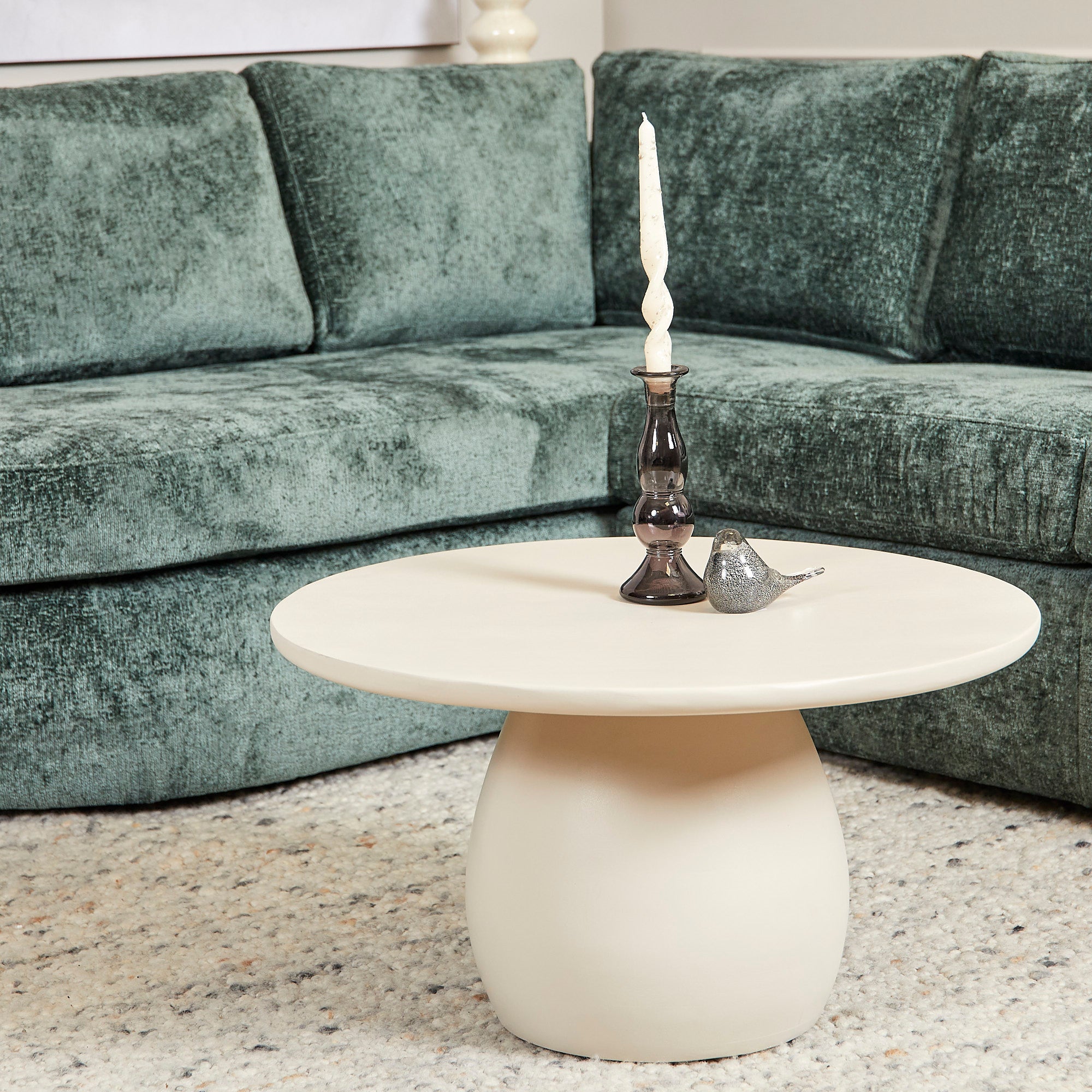 MySofa Alma | Divan links + 2,5-zits | Groen