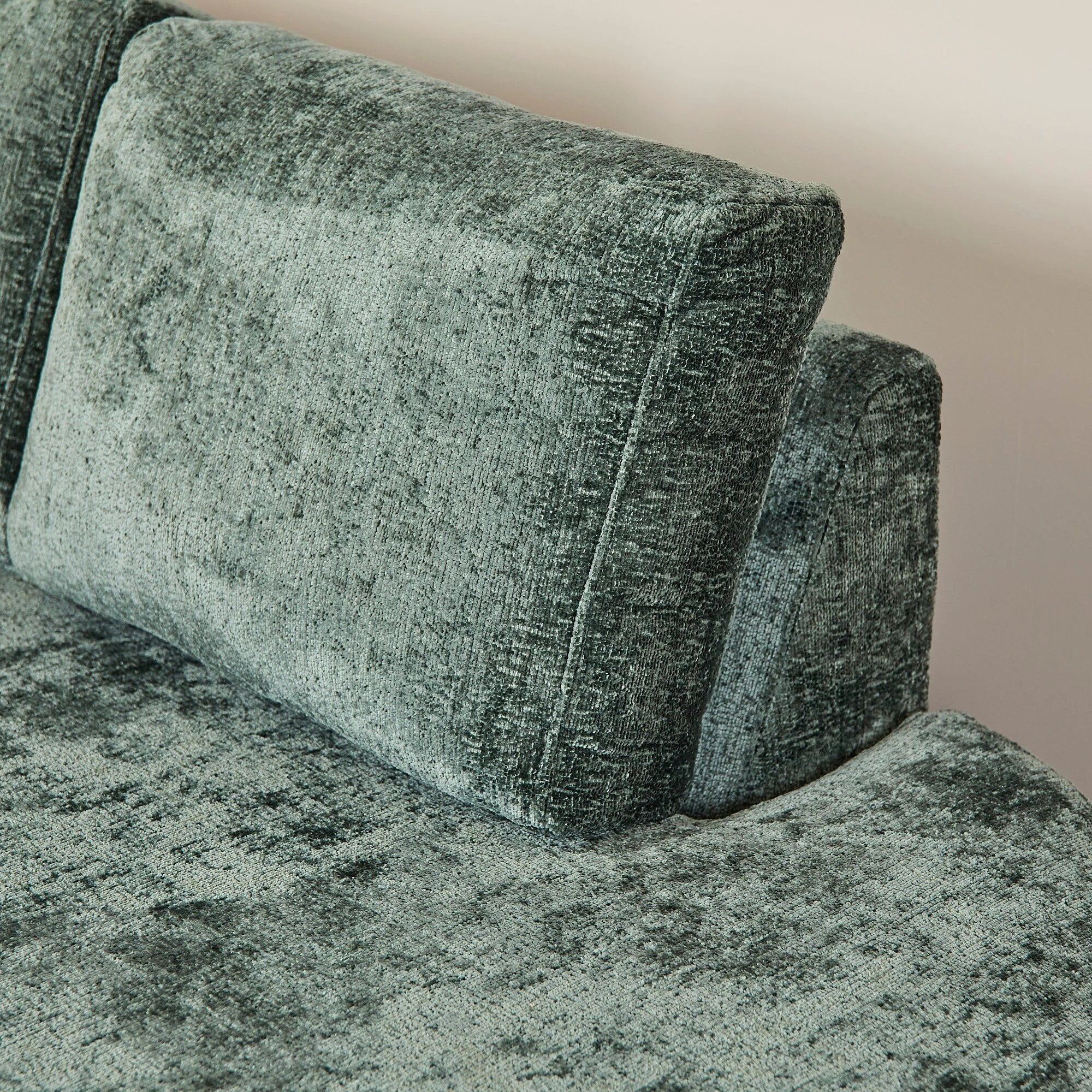 MySofa Alma | 2,5 zits + divan rechts | Groen by Starfurn