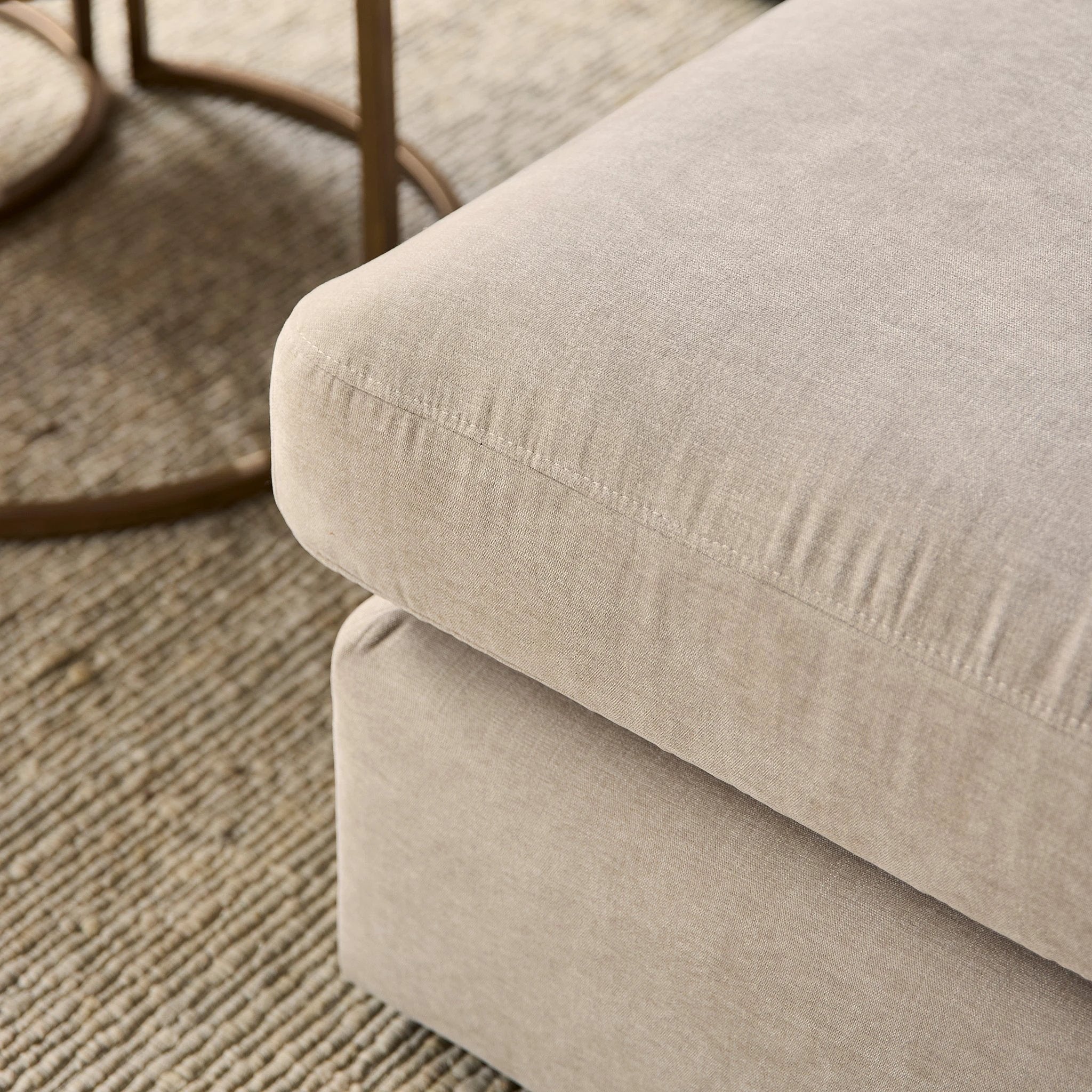 MySofa Jesse | 2,5-zits + ottomane rechts | beige by Starfurn