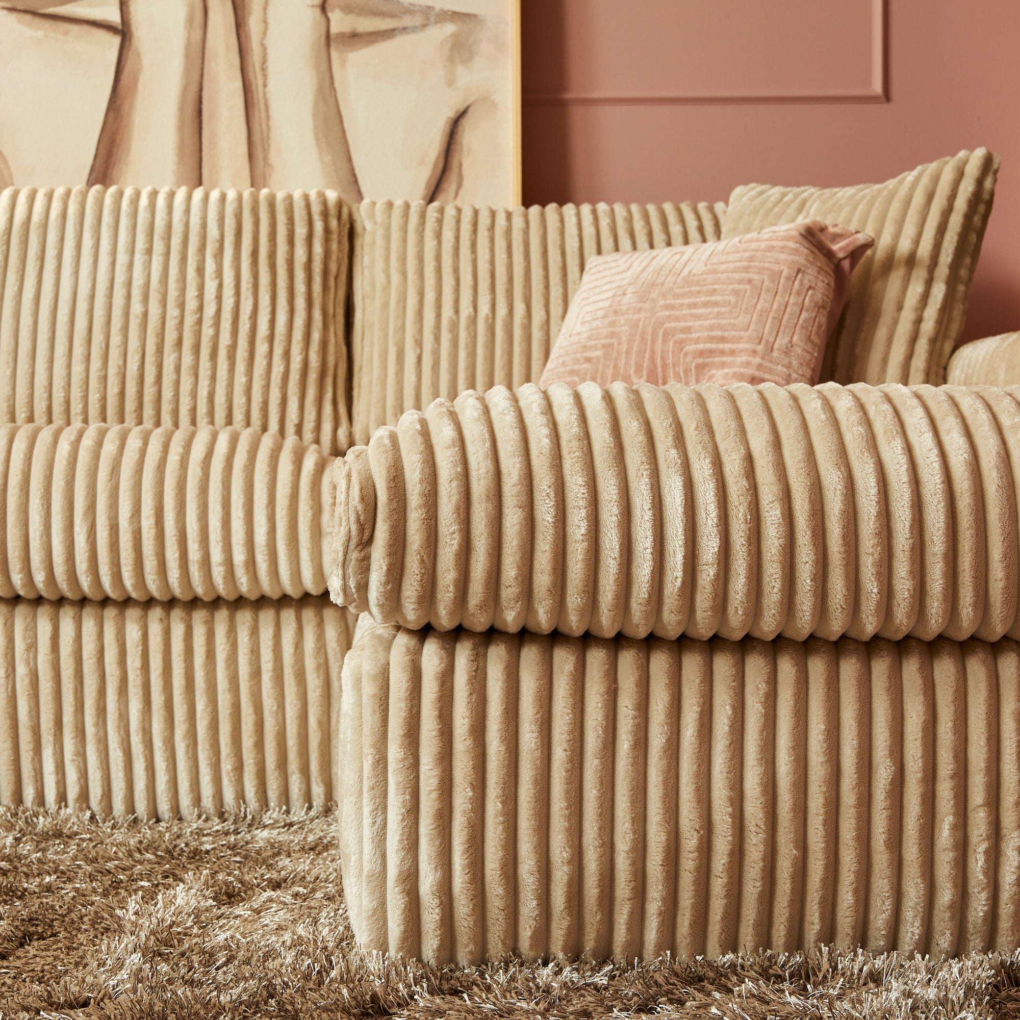 MySofa Teddy U-bank | Beige
