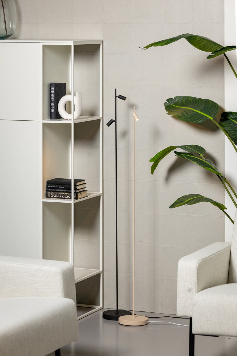 Vloerlamp Minora 2x led sand