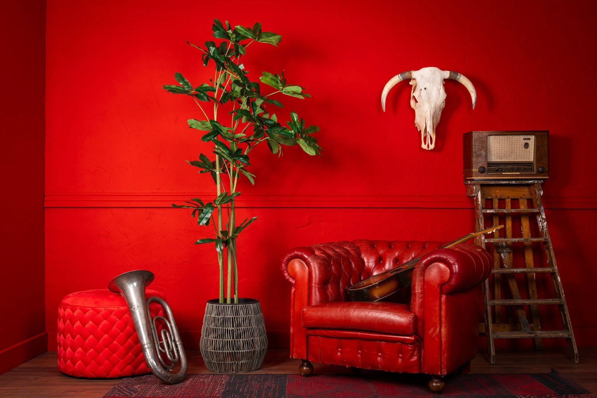 Kunstplant Philodendron 180 cm by NeverLeafs