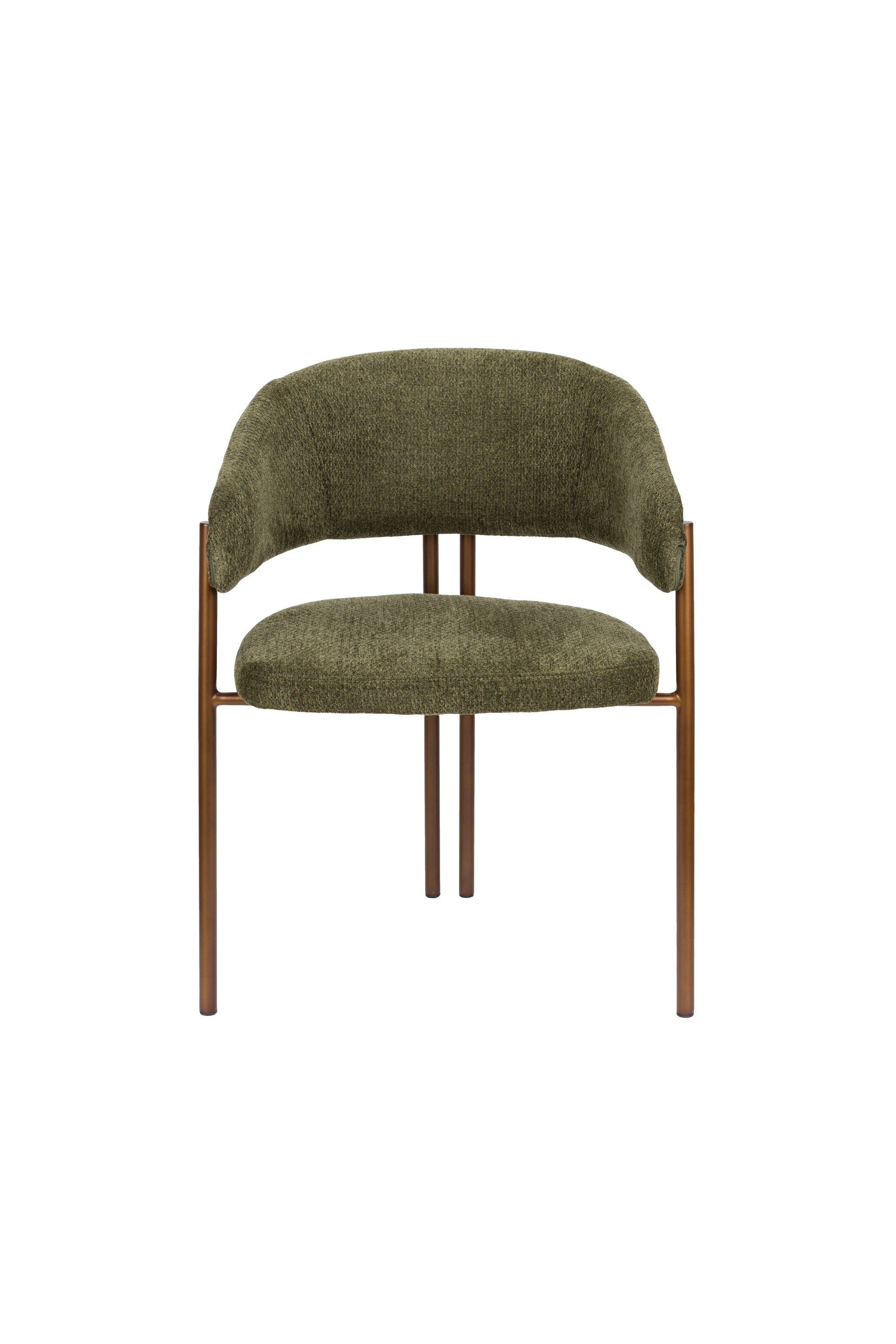 Eetkamerstoel Naida Green by Dutchbone