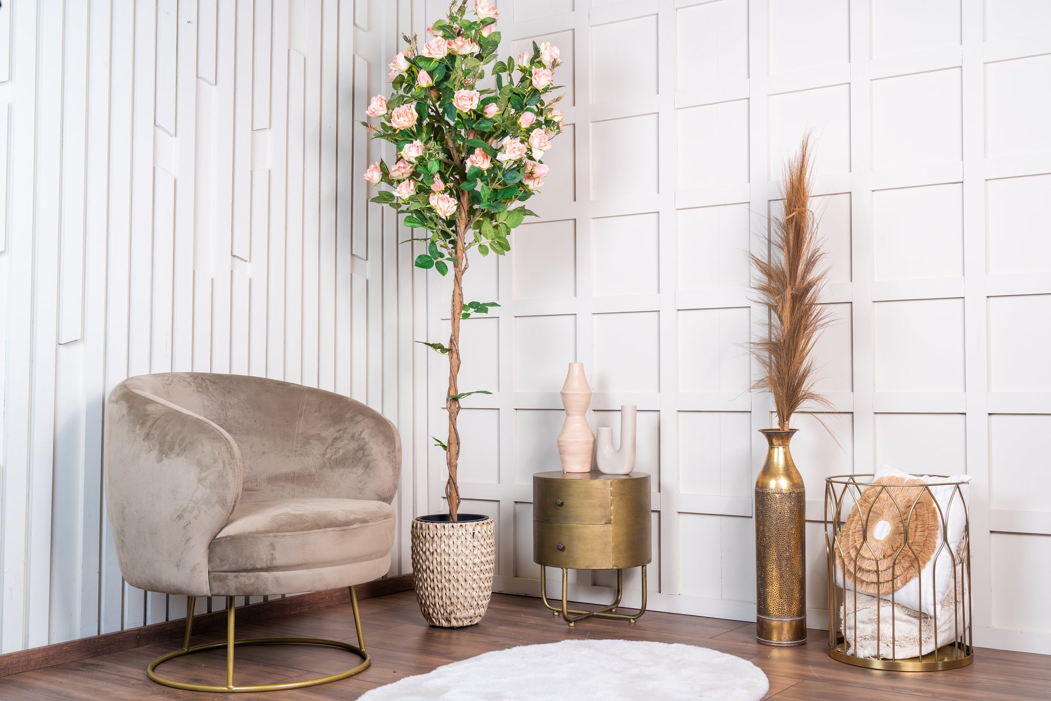 Kunstplant Rozenboom 180cm