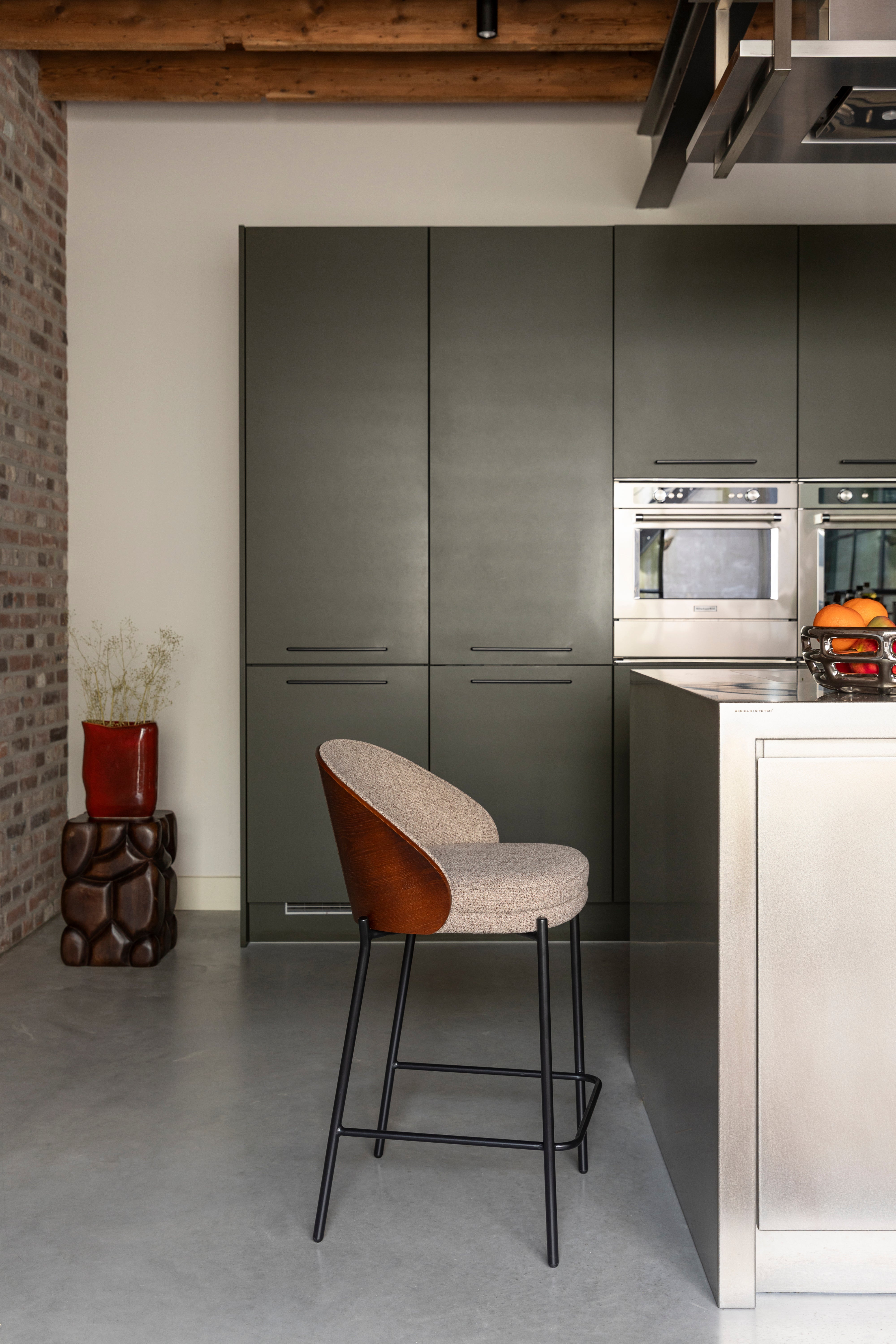 Counter Chair Rodin Beige