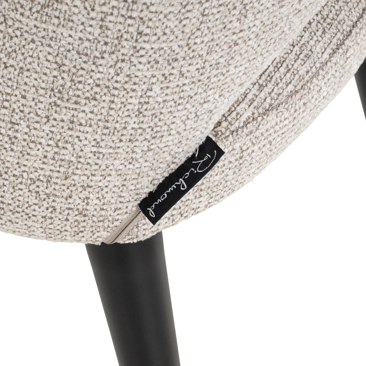 Eetkamerstoel Tabitha naturel chique brandvertragend (set van 2) by Richmond Interiors