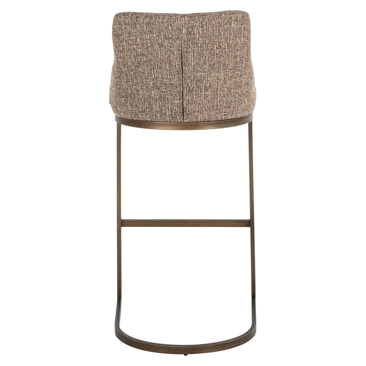 Barstoel Bolton bruin tweed (Set van 2) by Richmond Interiors