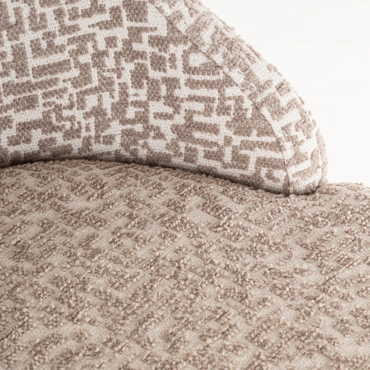 Barstoel Bolton natural geo (Set van 2) by Richmond Interiors