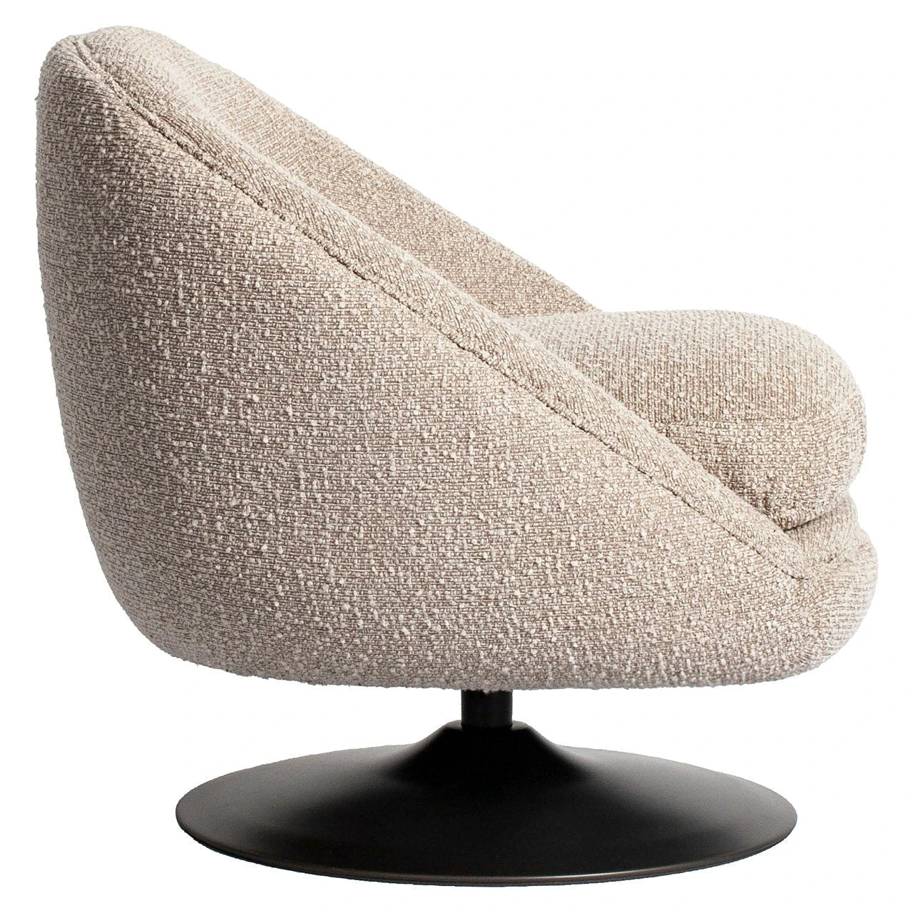 Loungestoel Nodo naturel robuust draaibaar by Richmond Interiors