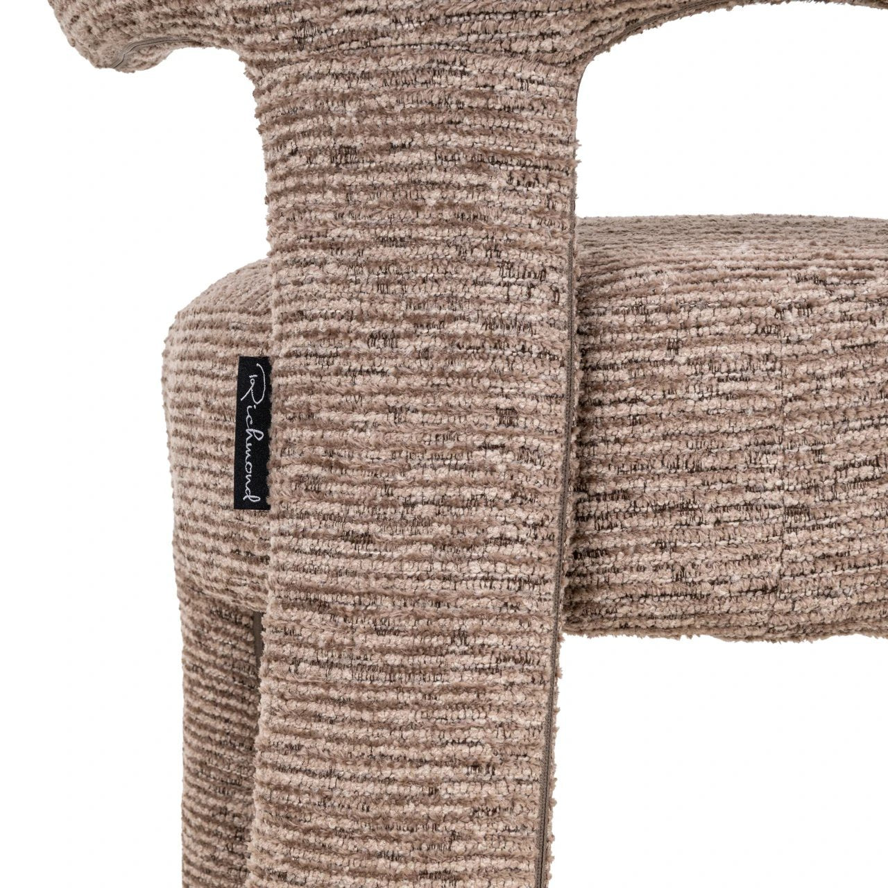 Eetkamerstoel Nerio mocca lineair by Richmond Interiors