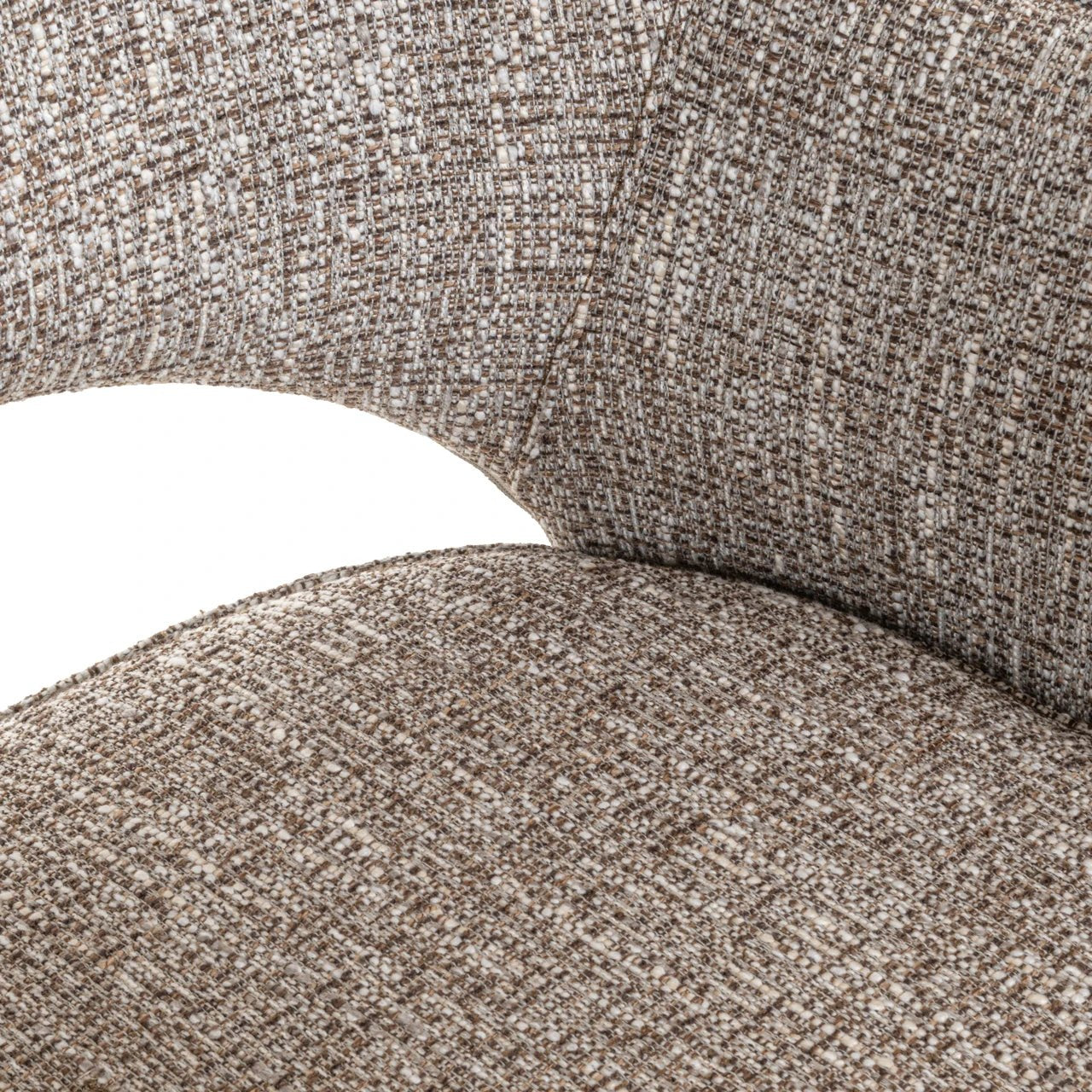Eetkamerstoel Ginerva earth tweed swivel by Richmond Interiors