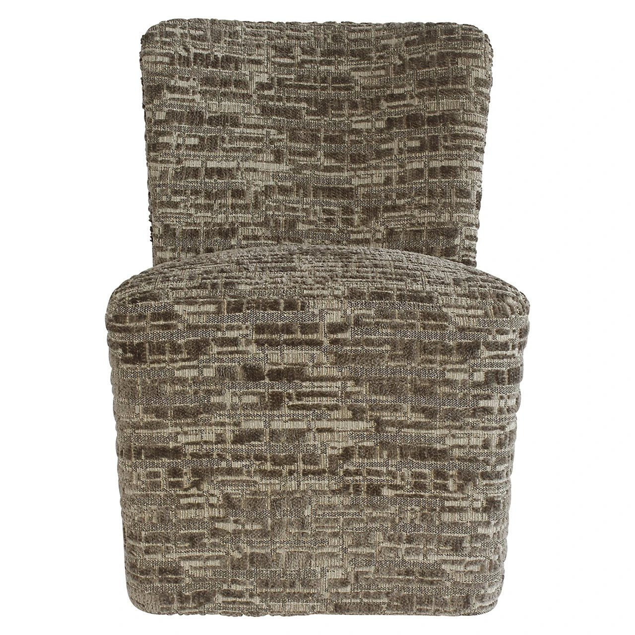 Stoel Lorain met wieltjes greige dalia by Richmond Interiors