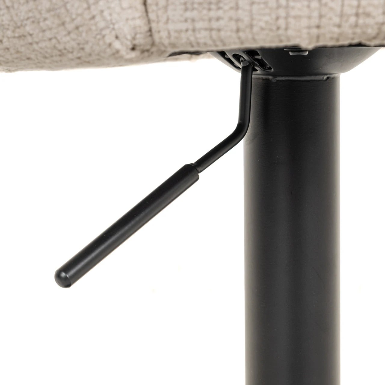 Barstoel Nikki Niagara beige draaibaar vlamvertragend by Richmond Interiors