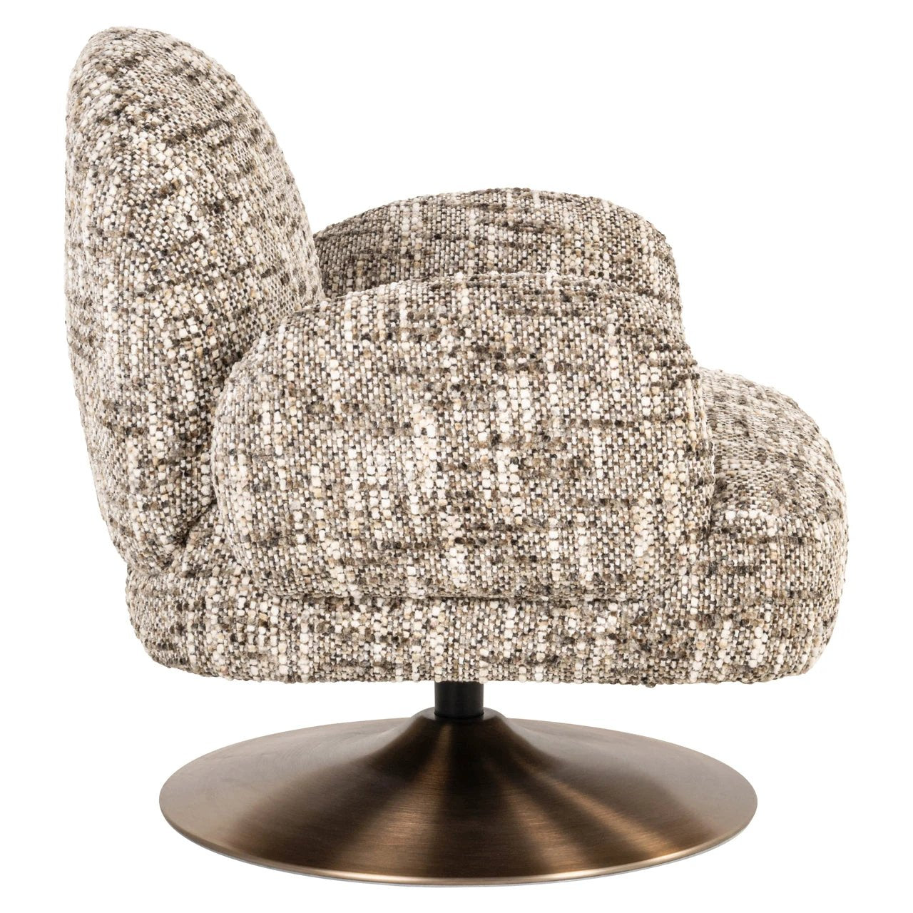 Fauteuil Kagney bruin omara draaibaar by Richmond Interiors