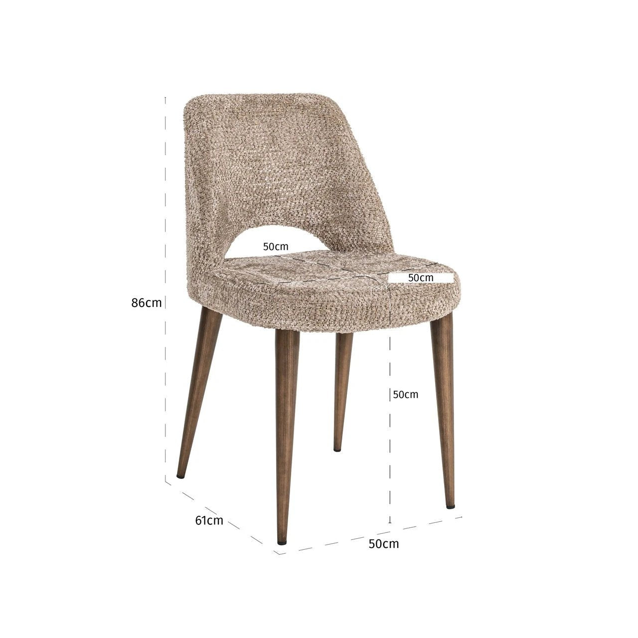 Eetkamerstoel Delphine lovely nature (Set van 2) by Richmond Interiors
