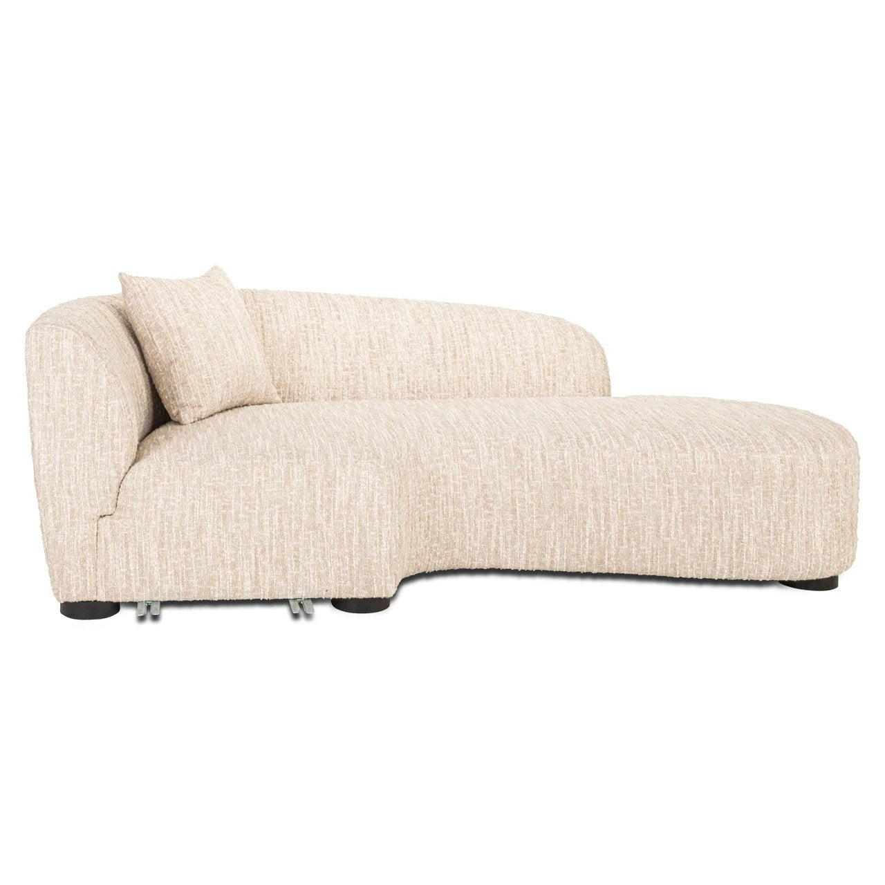 Bank Pandora beige angora lounge rechts by Richmond Interiors