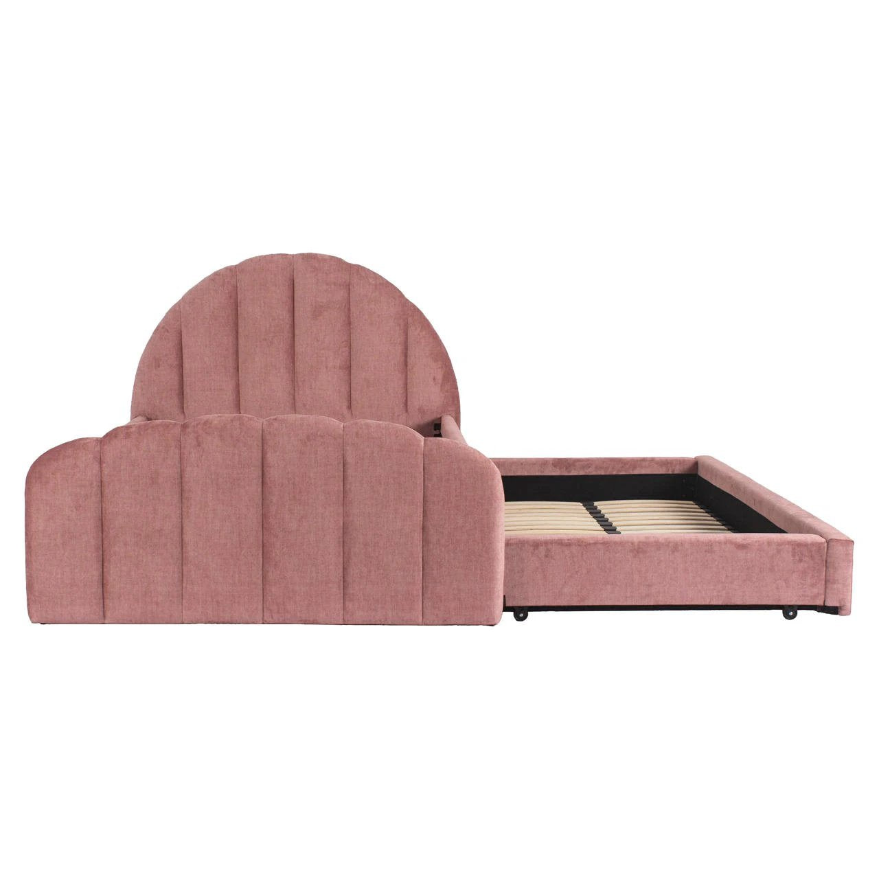 Bed Pixie rozenhout juweel 120x200 met uitschuifbed by Richmond Interiors