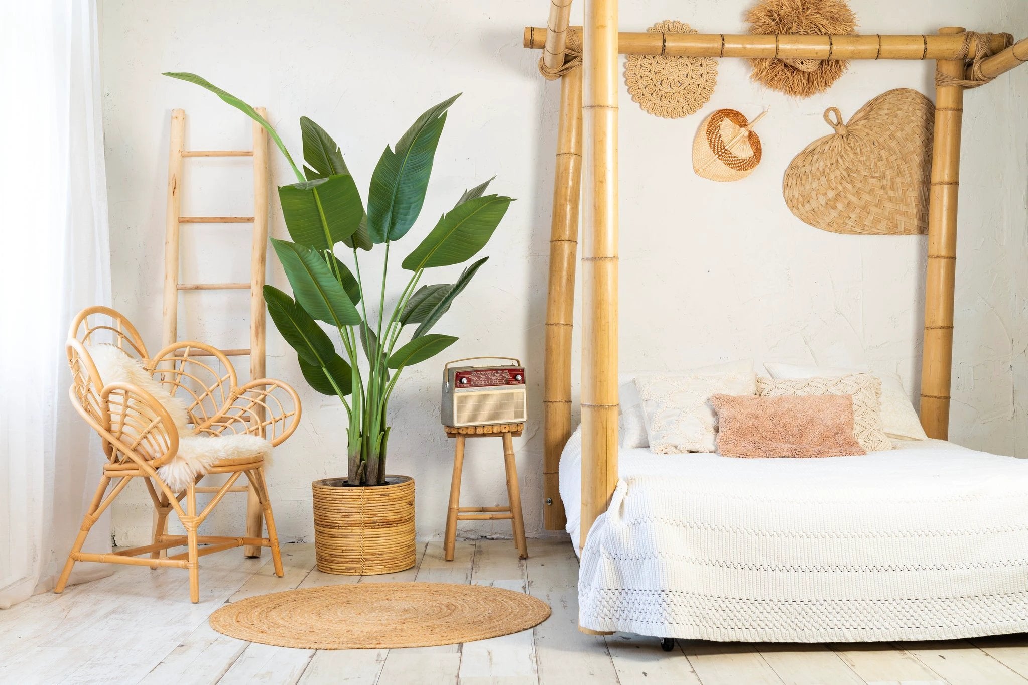 Kunstplant Strelitzia 150cm by NeverLeafs