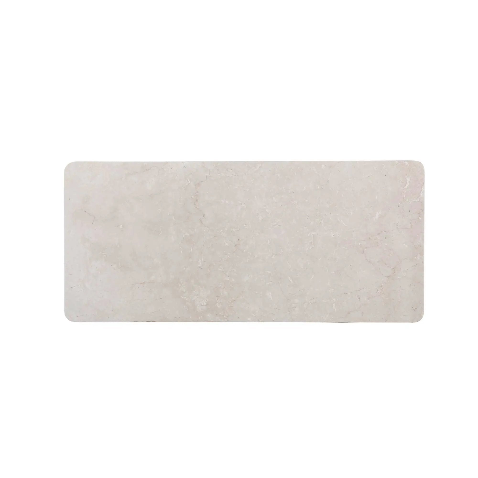Bovenblad voor dressoir Dallas, beige marmer, 100 cm by depauwwonen