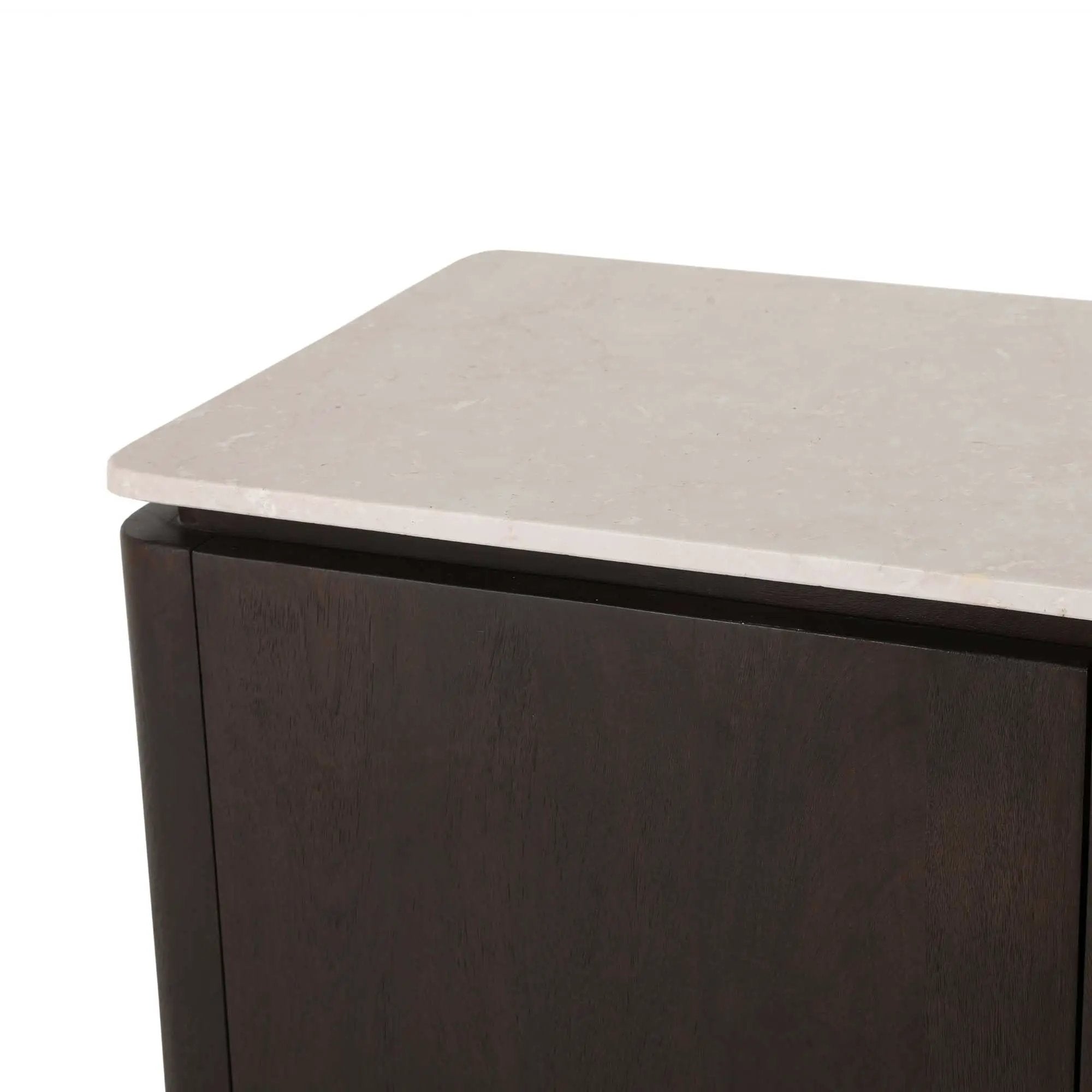 Bovenblad voor dressoir Dallas, beige marmer, 100 cm by depauwwonen