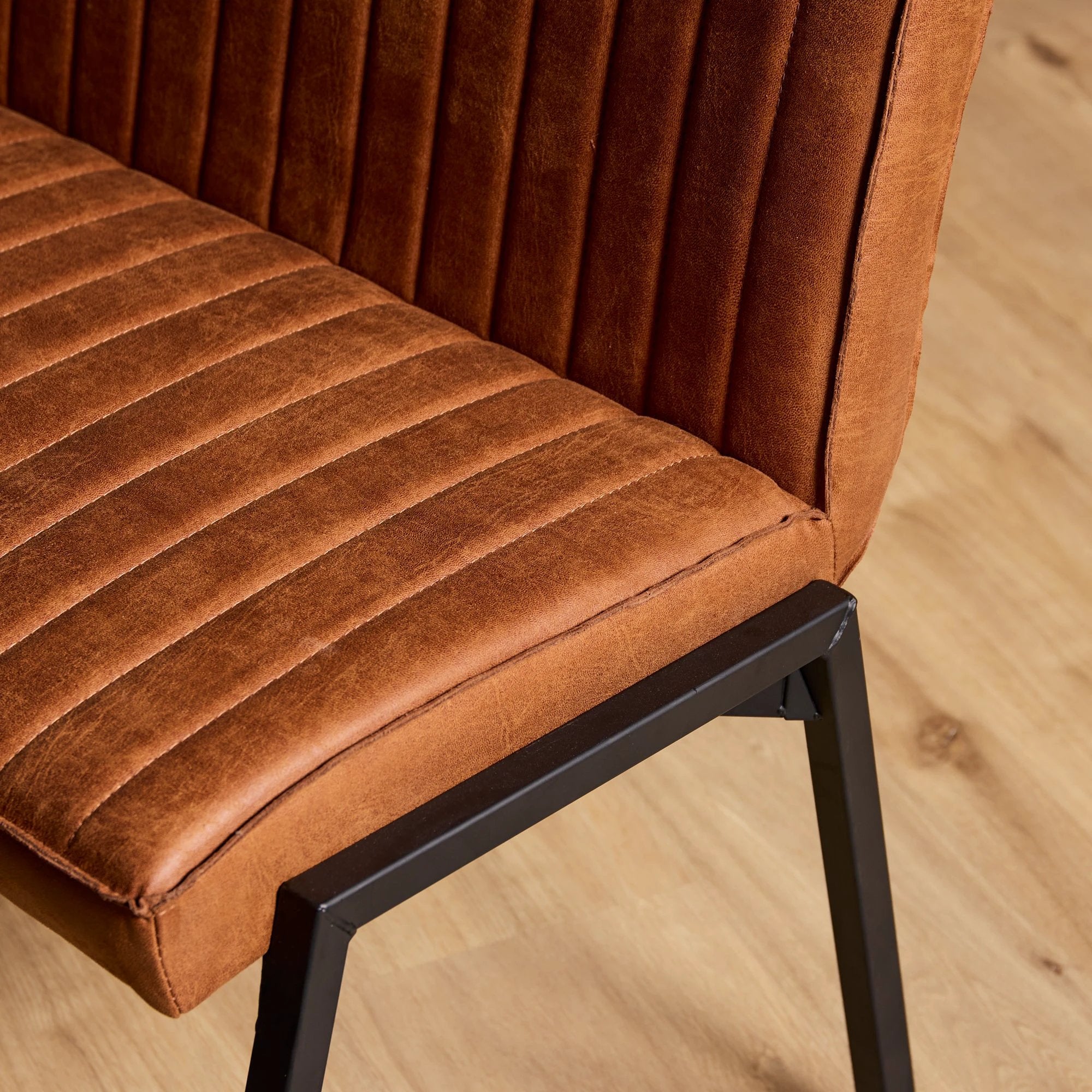 Eetkamerbank Tivoli Bull | 155 cm | Cognac by Starfurn