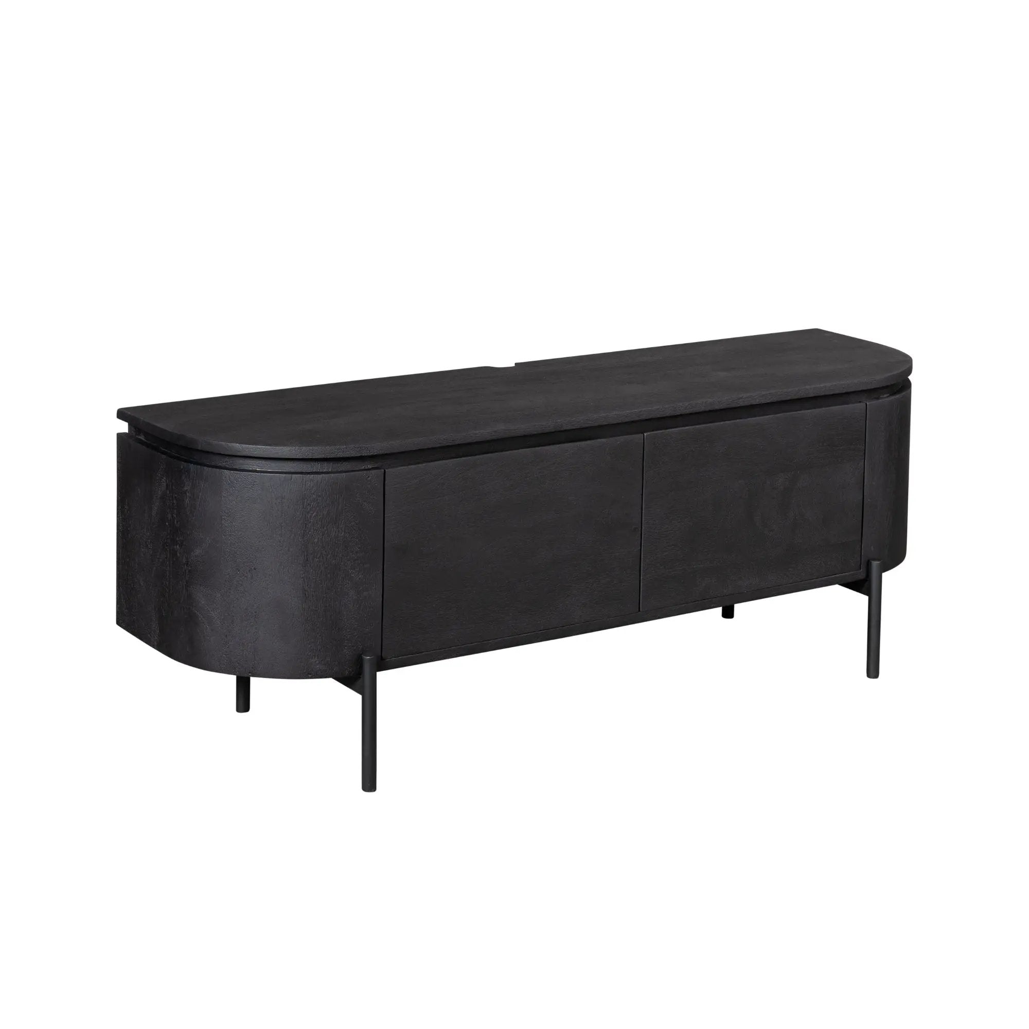 Tv-meubel Excellent Zwart | 120 cm by depauwwonen